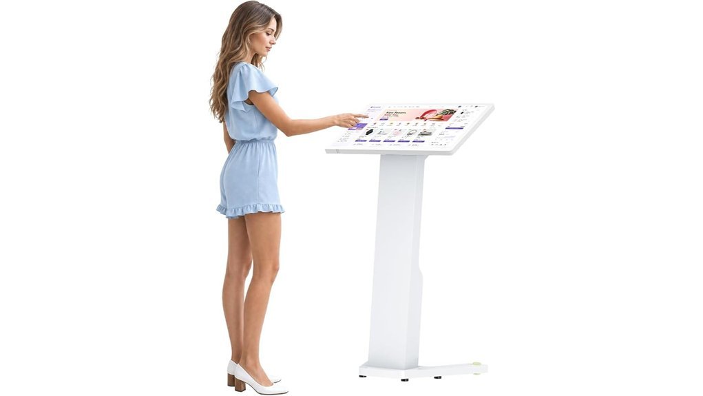 touchscreen self service kiosk