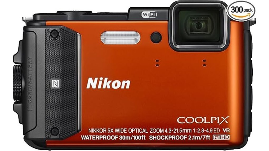 waterproof gps digital camera