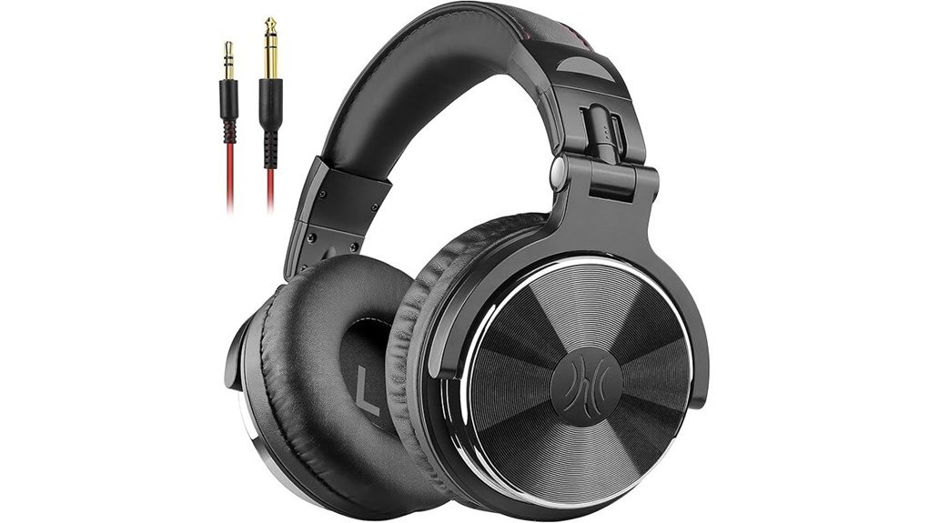 wired over ear dj headphones