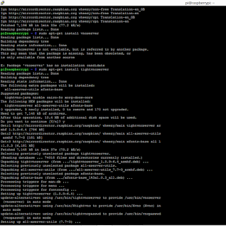 Installation screenshot