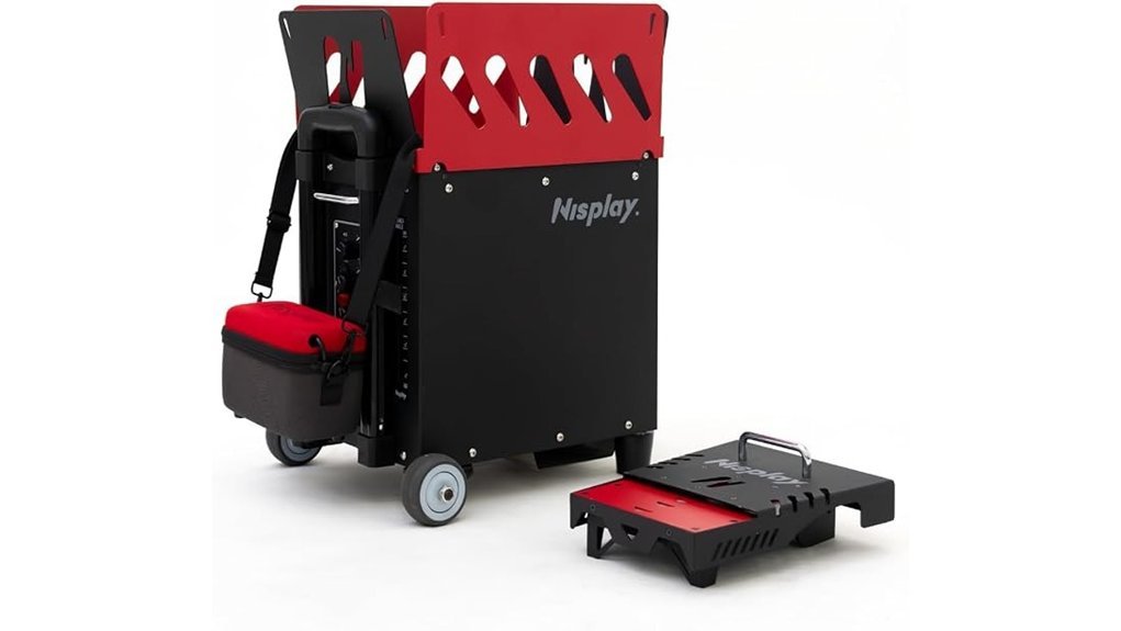 battery operated tennis ball machine